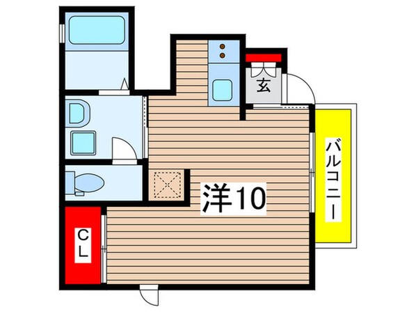 カーサコモドⅣの物件間取画像